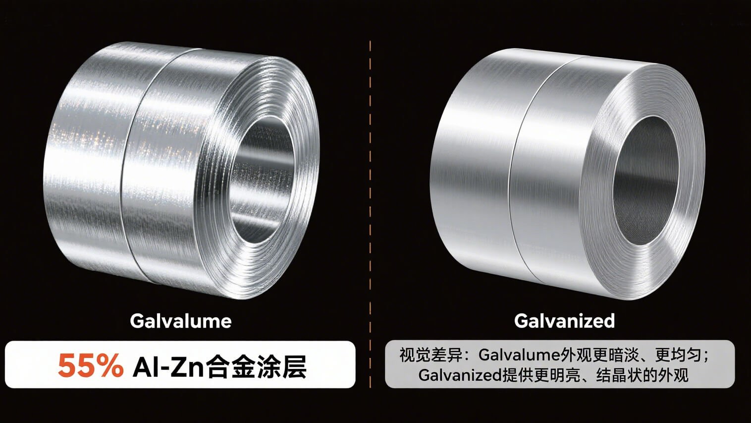 Galvalume vs Galvanized