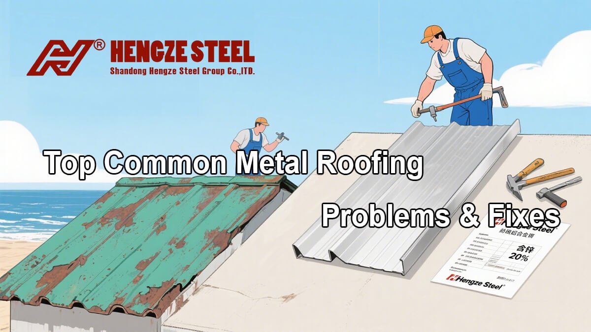 Top Common Metal Roofing Problems