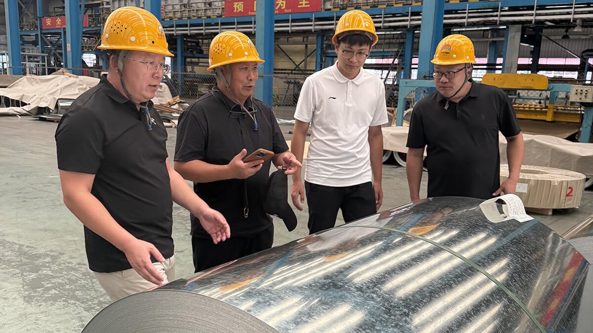 Argentine customers visited Hengze Steel Group10