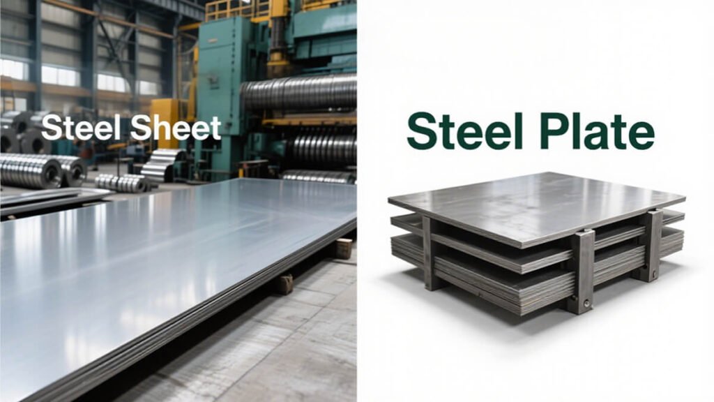Steel Sheet vs Plate