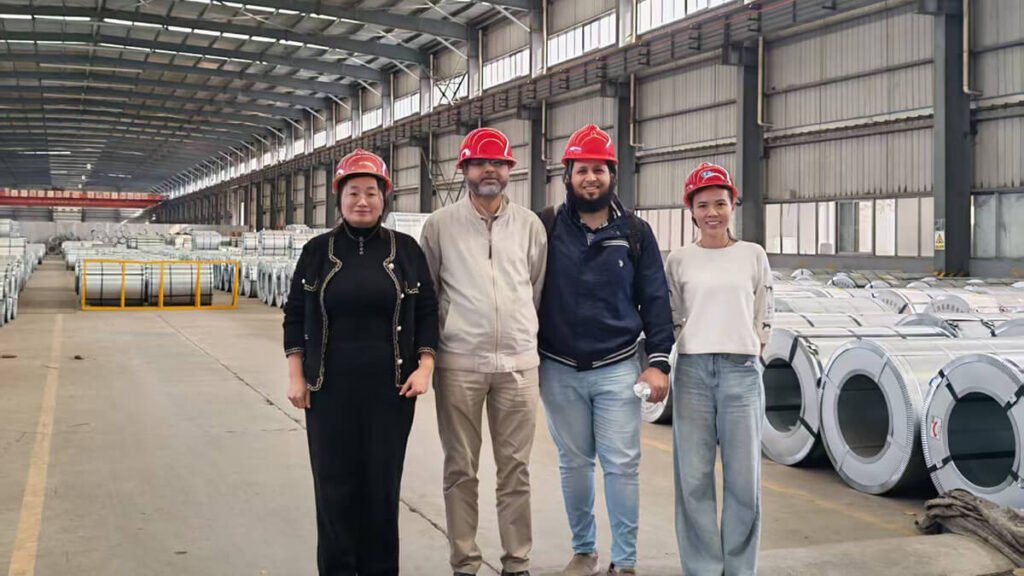 Pakistani Clients Visit Hengze Steel Group
